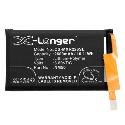 Replacement Battery for Motorola Razr 2022 – Mobile, SmartPhone – 2600mAh / 3.89V