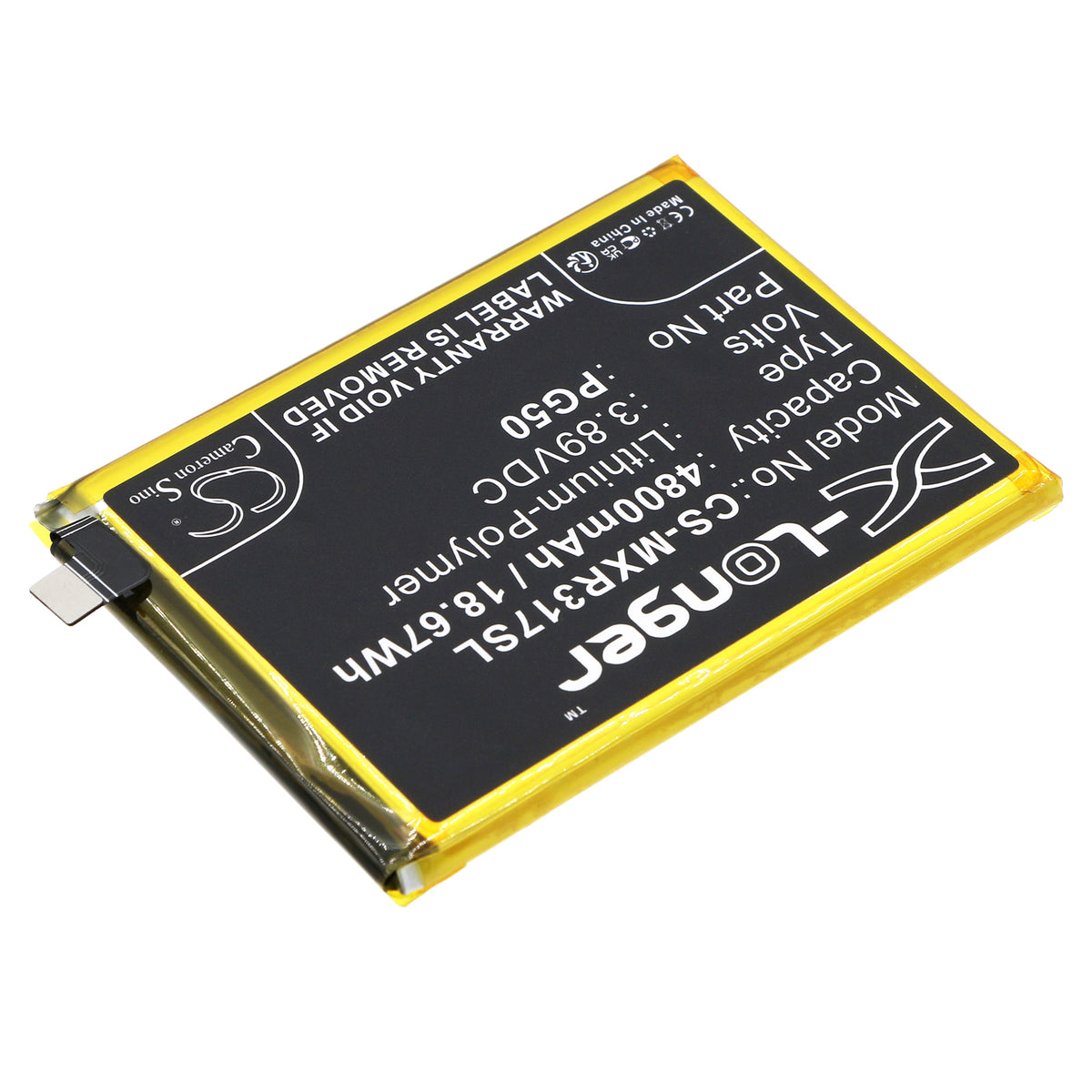 Replacement Battery for Motorola Moto G Stylus 2023 – Mobile, SmartPhone – 4800mAh / 3.89V