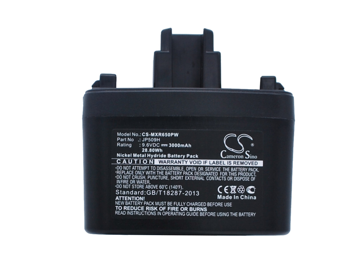 Replacement Battery for Max Rebar RB650 – Power Tool – 3000mAh / 9.6V - image 1