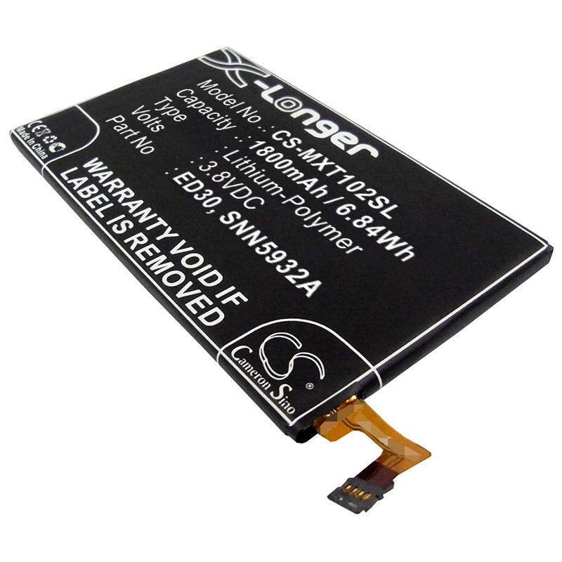 Replacement Battery for Motorola Moto G – Mobile, SmartPhone – 1800mAh / 3.8V - image 1