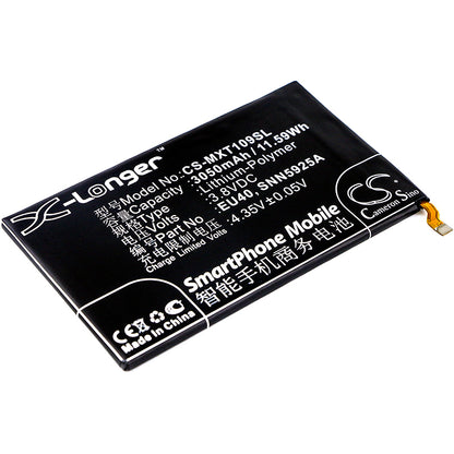 Replacement Battery for Motorola Droid Ultra XT1080 – Mobile, SmartPhone – 3050mAh / 3.8V - image 1