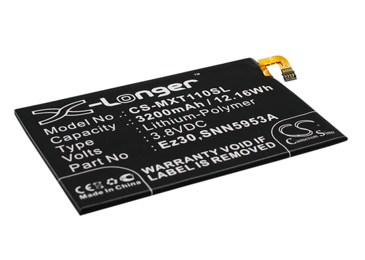 Replacement Battery for Motorola  Shamu – Mobile, SmartPhone – 3200mAh / 12.16Wh / 3.8V