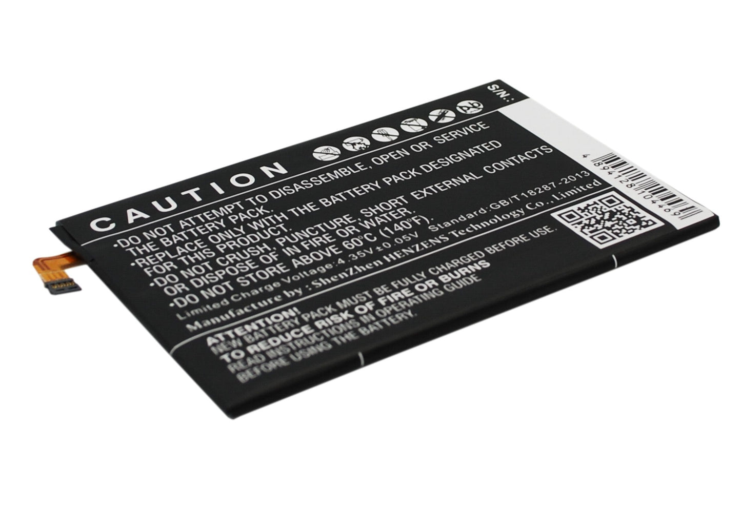 Replacement Battery for Motorola  Shamu – Mobile, SmartPhone – 3200mAh / 12.16Wh / 3.8V