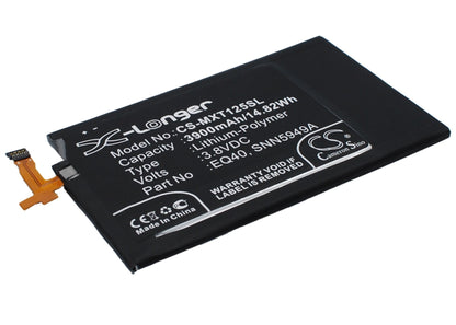 Replacement Battery for Motorola  Droid Turbo – Mobile, SmartPhone – 3900mAh / 14.82Wh / 3.8V