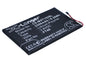 Replacement Battery for Motorola  MotoE 2nd – Mobile, SmartPhone – 2200mAh / 8.36Wh / 3.8V