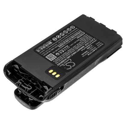 Replacement Battery for Motorola  MT1500 – Two-Way Radio – 3000mAh / 22.20Wh / 7.4V