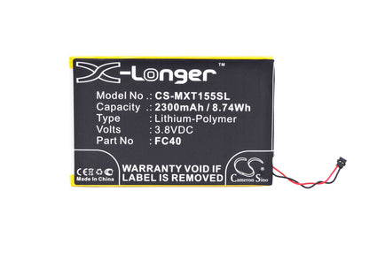 Replacement Battery for Motorola  Moto G 2015 – Mobile, SmartPhone – 2300mAh / 8.74Wh / 3.8V