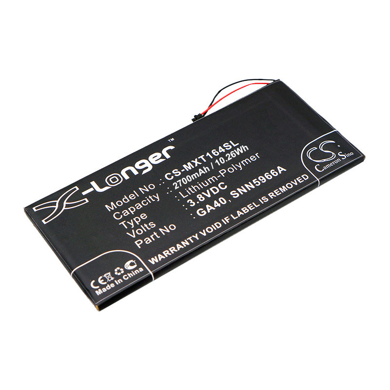 Replacement Battery for Motorola Moto G4 Plus – Mobile, SmartPhone – 2700mAh / 3.8V - image 1