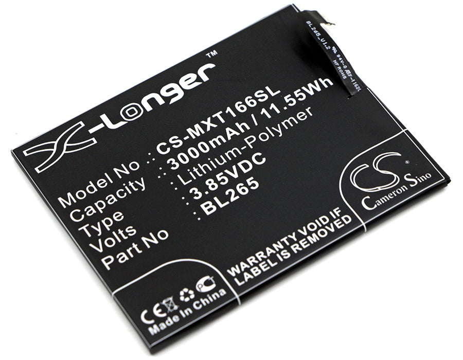 Replacement Battery for Motorola Moto M – Mobile, SmartPhone – 3000mAh / 3.85V - image 1