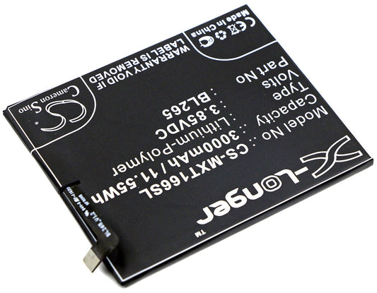 Replacement Battery for Motorola  Kung-Fu – Mobile, SmartPhone – 3000mAh / 11.55Wh / 3.85V