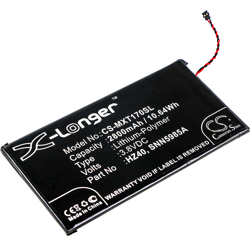 Replacement Battery for Motorola Moto Z2 Play – Mobile, SmartPhone – 2800mAh / 3.8V - image 1