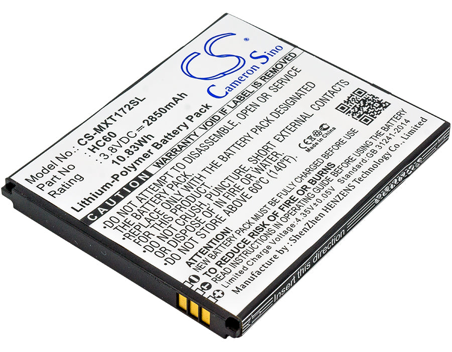 Replacement Battery for Motorola Moto C Plus – Mobile, SmartPhone – 2850mAh / 3.8V - image 1