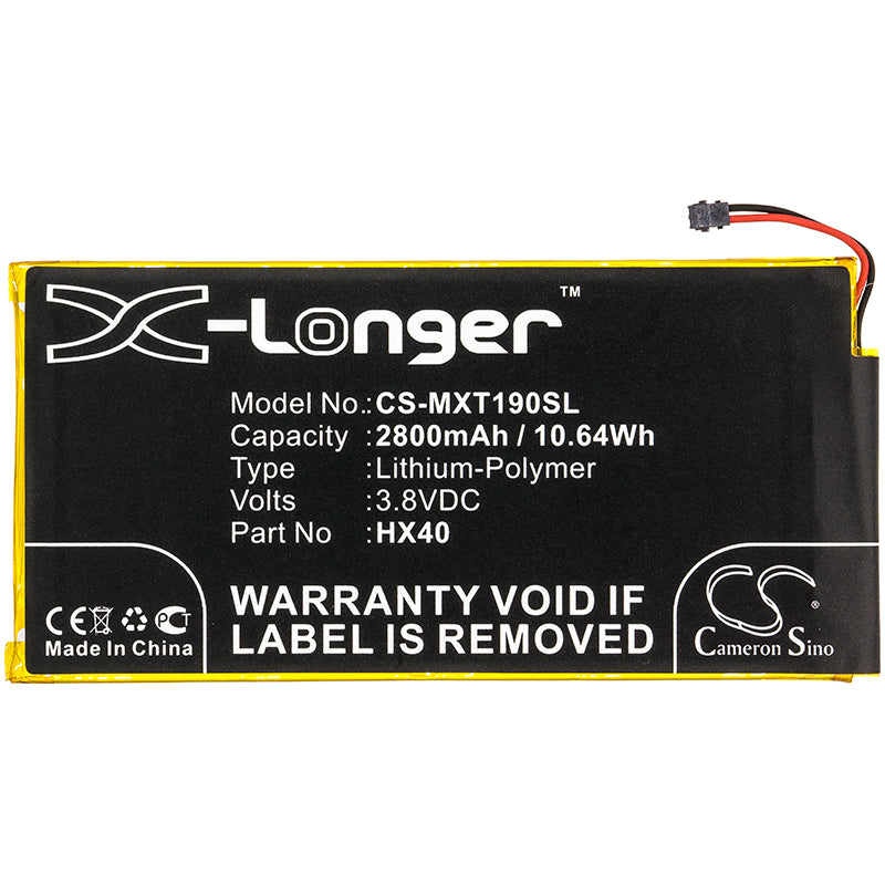 Replacement Battery for Motorola  Moto X4 – Mobile, SmartPhone – 2800mAh / 10.64Wh / 3.8V
