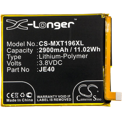 Replacement Battery for T-Mobile  Revvlry – Mobile, SmartPhone – 2900mAh / 11.02Wh / 3.8V