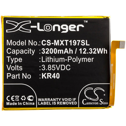 Replacement Battery for Motorola  Moto One Vision – Mobile, SmartPhone – 3200mAh / 12.32Wh / 3.85V