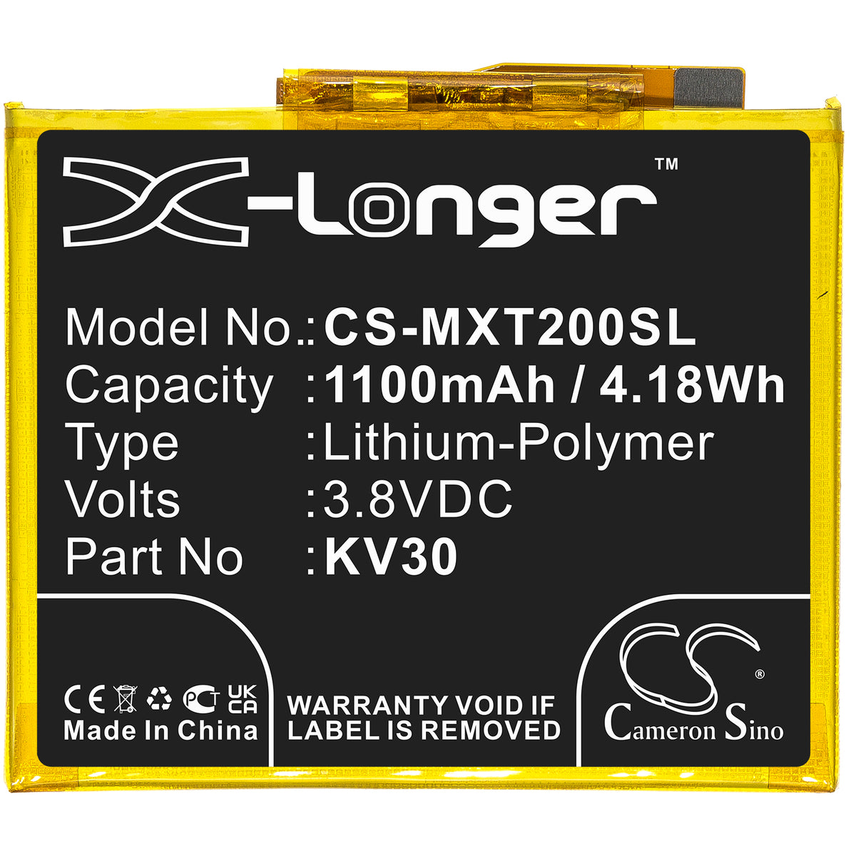 Replacement Battery for Motorola Razr 2019 – Mobile, SmartPhone – 1100mAh / 3.8V