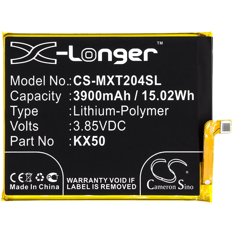 Replacement Battery for Motorola  G Stylus 2020 – Mobile, SmartPhone – 3900mAh / 15.02Wh / 3.85V