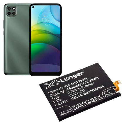 Replacement Battery for Lenovo  K12 Pro – Mobile, SmartPhone – 5800mAh / 22.33Wh / 3.85V