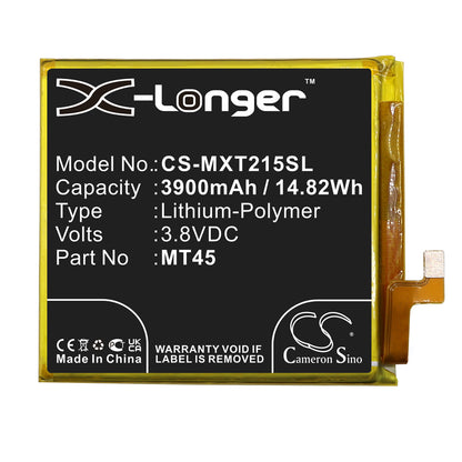 Replacement Battery for Motorola Edge 20 Pro – Mobile, SmartPhone – 3900mAh / 3.8V