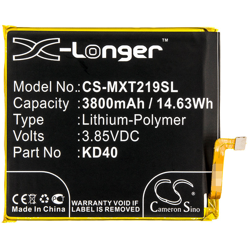 Replacement Battery for Motorola  Moto G8 Plus – Mobile, SmartPhone – 3800mAh / 14.63Wh / 3.85V