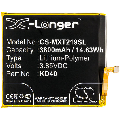 Replacement Battery for Motorola  Moto G8 Plus – Mobile, SmartPhone – 3800mAh / 14.63Wh / 3.85V