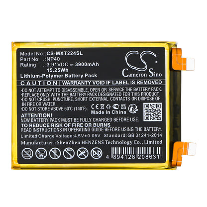 Replacement Battery for Motorola XT2245 – Mobile, SmartPhone – 3900mAh / 3.91V