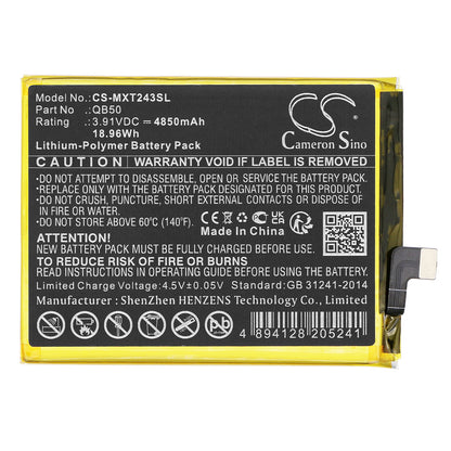 Replacement Battery for Motorola XT2347 – Mobile, SmartPhone – 4850mAh / 3.91V