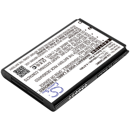 Replacement Battery for SVP USANCE | Midland | Gemantech | Telefunken | Vivitar | Ordro | NavGear HDDV2100 – Camera – 1100mAh / 3.7V