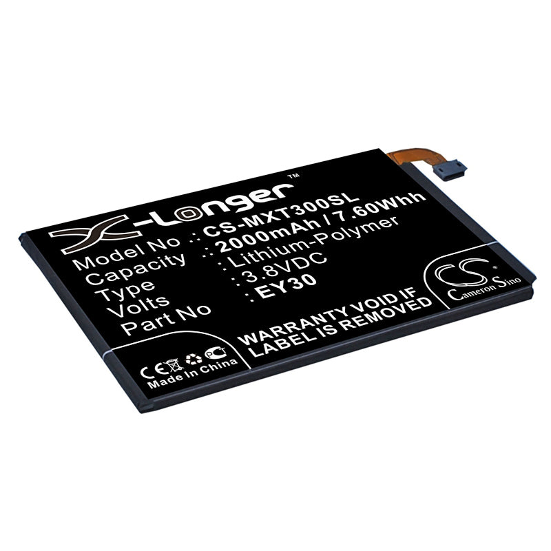 Replacement Battery for Motorola XT1092 – Mobile, SmartPhone – 2000mAh / 3.8V - image 1