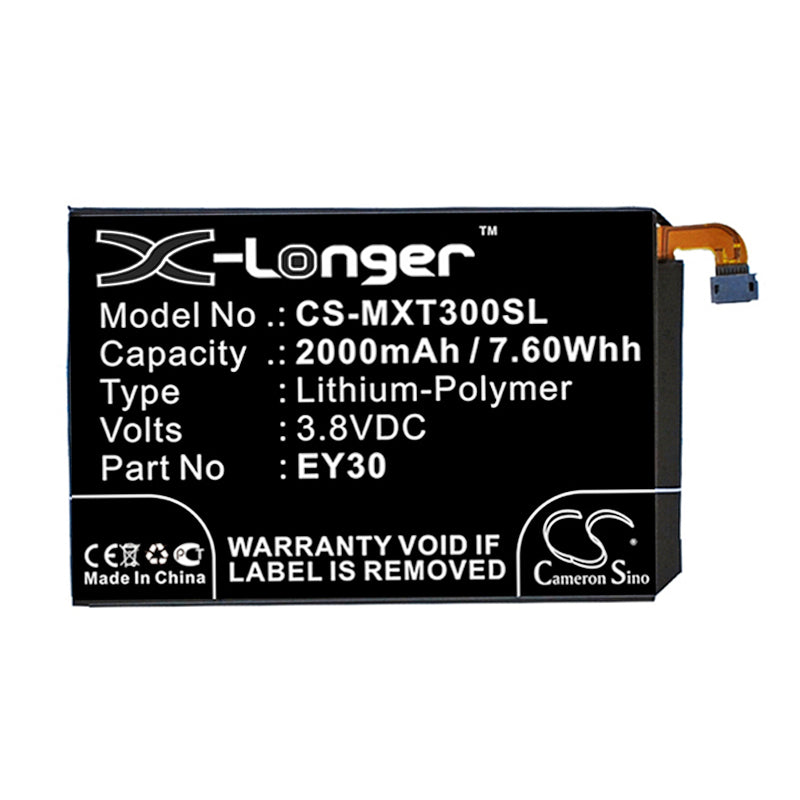 Replacement Battery for Motorola  Moto X 2nd 2015 – Mobile, SmartPhone – 2000mAh / 7.60Wh / 3.8V