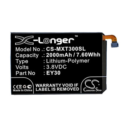 Replacement Battery for Motorola  Moto X 2nd 2015 – Mobile, SmartPhone – 2000mAh / 7.60Wh / 3.8V
