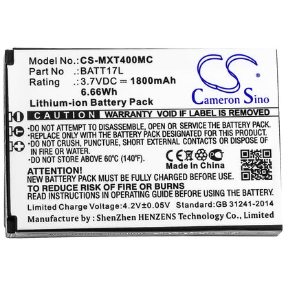 Replacement Battery for Midland XTC400 – Camera – 1800mAh / 3.7V