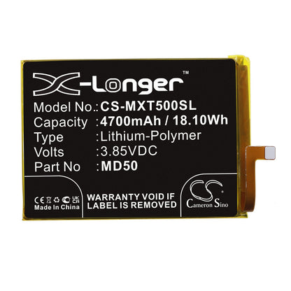 Replacement Battery for Motorola  Moto G Stylus 5G 2021 – Mobile, SmartPhone – 4700mAh / 18.10Wh / 3.85V