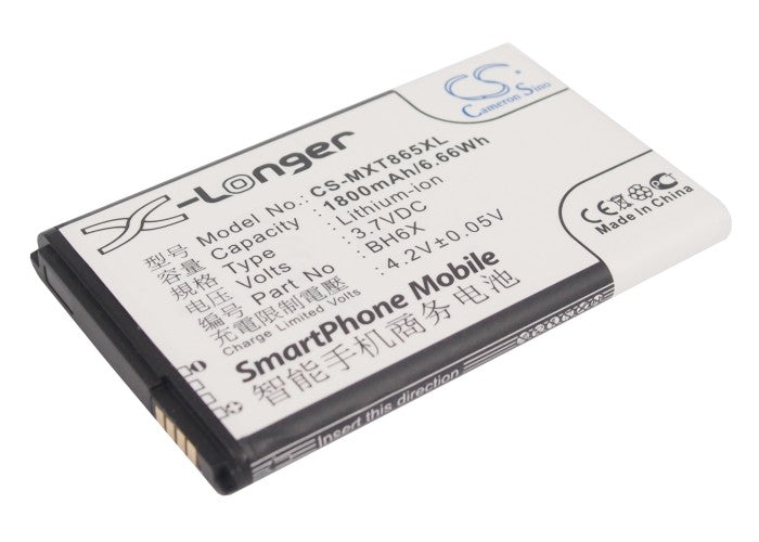 Replacement Battery for Verizon | Motorola Bionic 4G LTE – Mobile, SmartPhone – 1800mAh / 3.7V - image 1