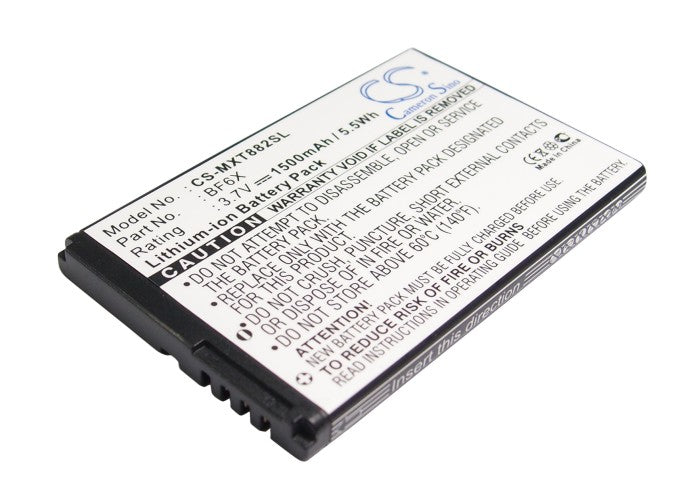 Replacement Battery for Motorola XT882 – Mobile, SmartPhone – 1500mAh / 3.7V - image 1