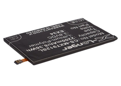 Replacement Battery for Motorola  Ghost – Mobile, SmartPhone – 2200mAh / 8.36Wh / 3.8V