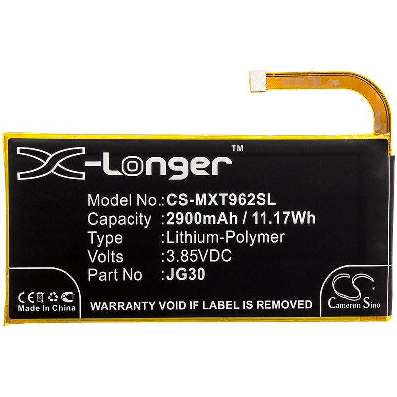 Replacement Battery for Motorola  Moto G7 – Mobile, SmartPhone – 2900mAh / 11.17Wh / 3.85V