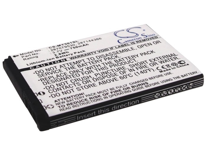 Replacement Battery for Vodafone | Sagem 553 – Mobile, SmartPhone – 750mAh / 3.7V - image 1