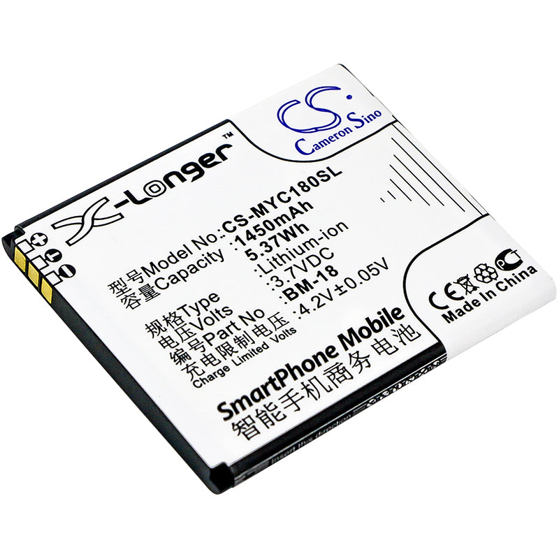 Replacement Battery for MyPhone C-Smart III – Mobile, SmartPhone – 1450mAh / 3.7V - image 1