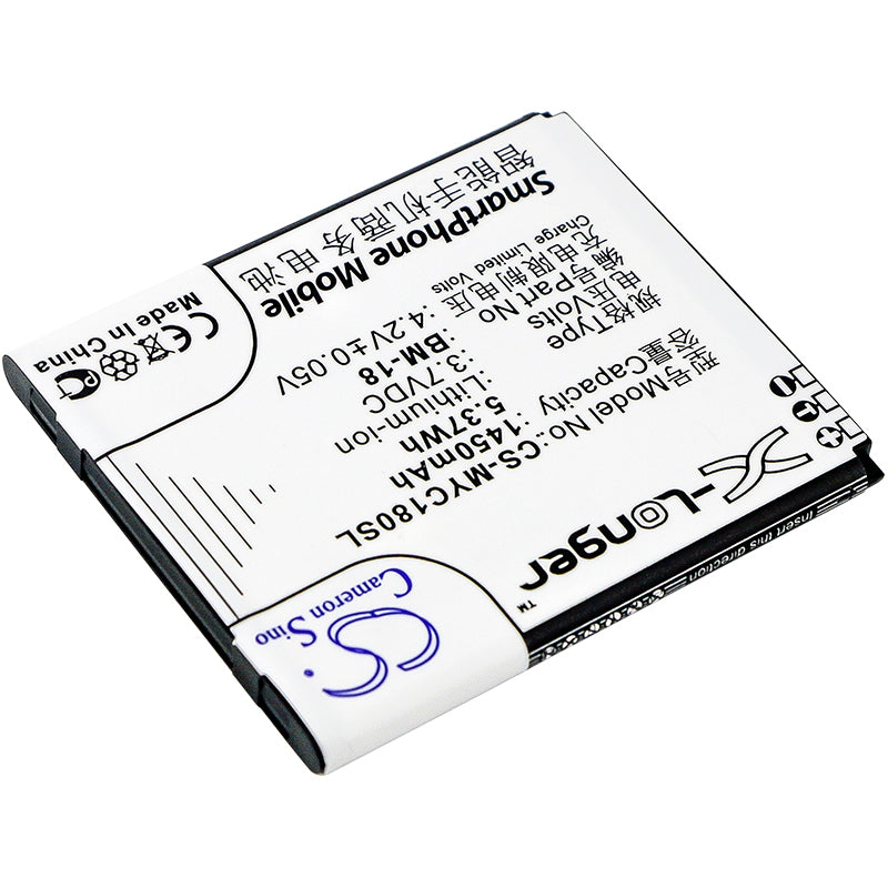 Replacement Battery for MyPhone C-Smart III – Mobile, SmartPhone – 1450mAh / 3.7V - image 2