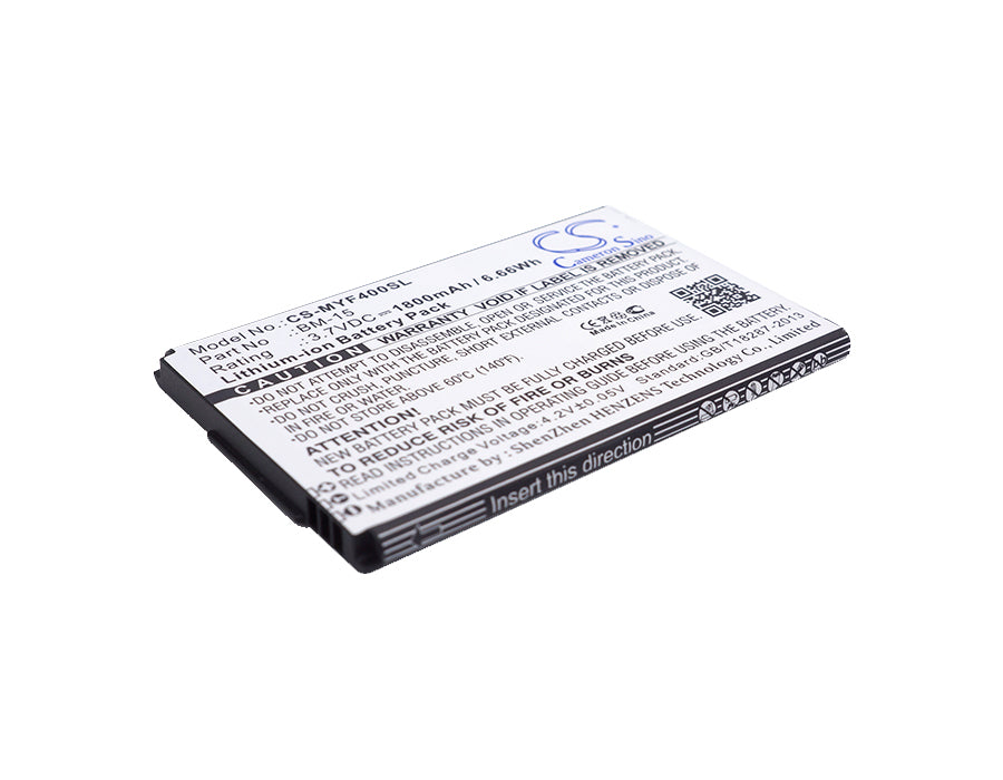 Replacement Battery for MyPhone Fun4 – Mobile, SmartPhone – 1800mAh / 3.7V - image 1