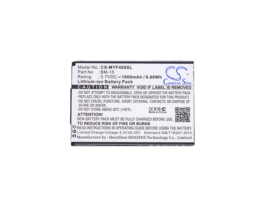 Replacement Battery for MyPhone Fun4 – Mobile, SmartPhone – 1800mAh / 3.7V - image 5