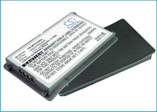 Replacement Battery for Typhoon MyGuide 7000X – GPS, Navigator – 1200mAh / 3.7V - image 1