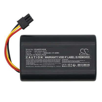 Replacement Battery for Moneual P11 – Vacuum – 2600mAh / 14.4V