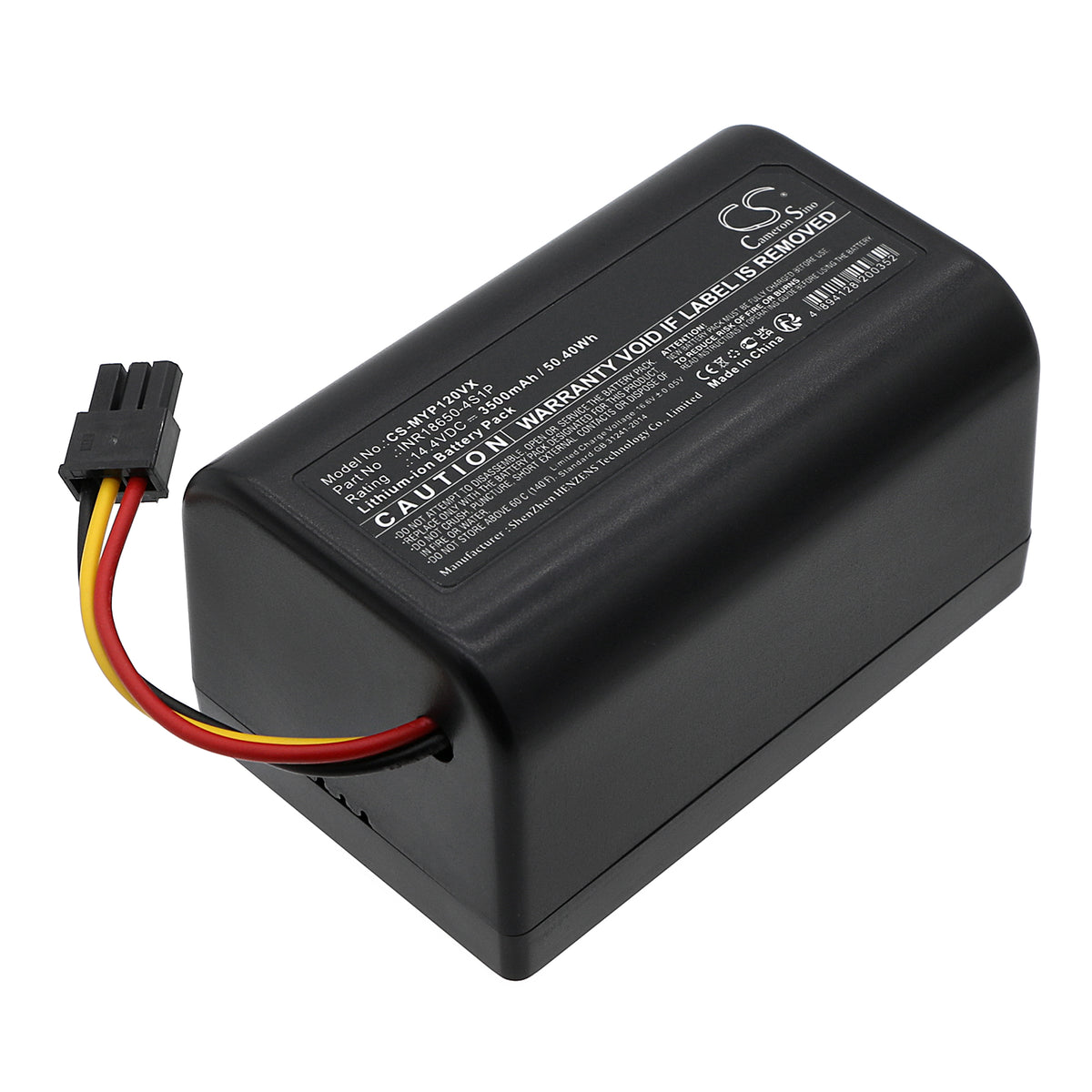 Replacement Battery for Moneual P11 – Vacuum – 3500mAh / 14.4V