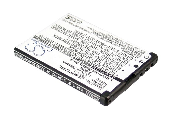 Replacement Battery for Myphone  1230 – Mobile, SmartPhone – 750mAh/2.8Wh / 3.7V
