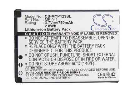 Replacement Battery for Myphone  1230 – Mobile, SmartPhone – 750mAh/2.8Wh / 3.7V