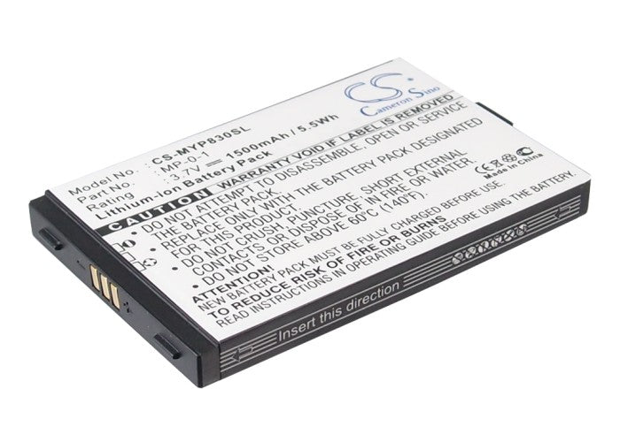 Replacement Battery for Myphone  8830 – Mobile, SmartPhone – 1500mAh / 3.7V