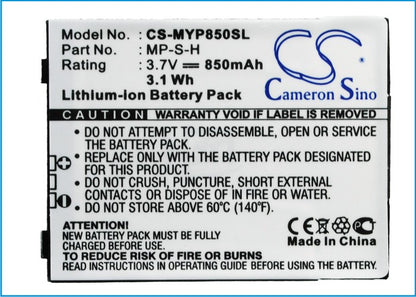 Replacement Battery for MyPhone 8850TV – Mobile, SmartPhone – 850mAh / 3.7V - image 5