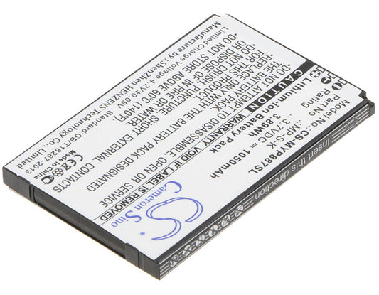 Replacement Battery for Myphone  8870 – Mobile, SmartPhone – 1050mAh / 3.89Wh / 3.7V